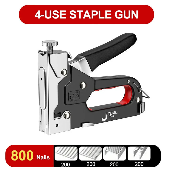 4-in-1 Heavy Duty Manual Staple Gun
